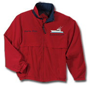 Embroidered boat jacket